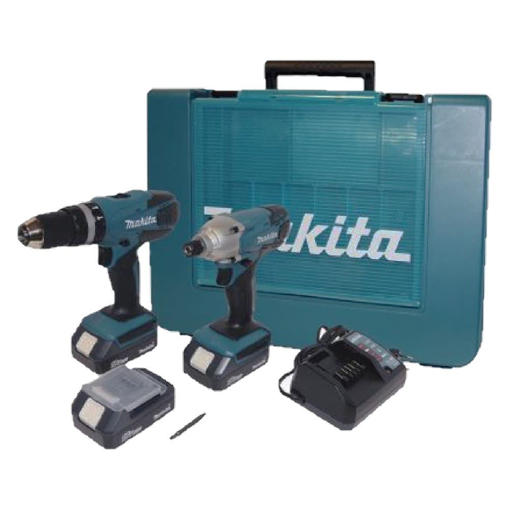 Kit Trapani Avvitatori a Batteria Kit Assemblato Makita DK18922A01 2 Pezzi - 2