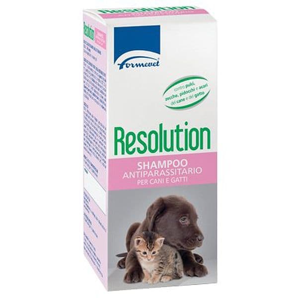 Shampoo Antiparassitario Resolution Formevet Cani e Gatti 200 ml 6 Pezzi - 2