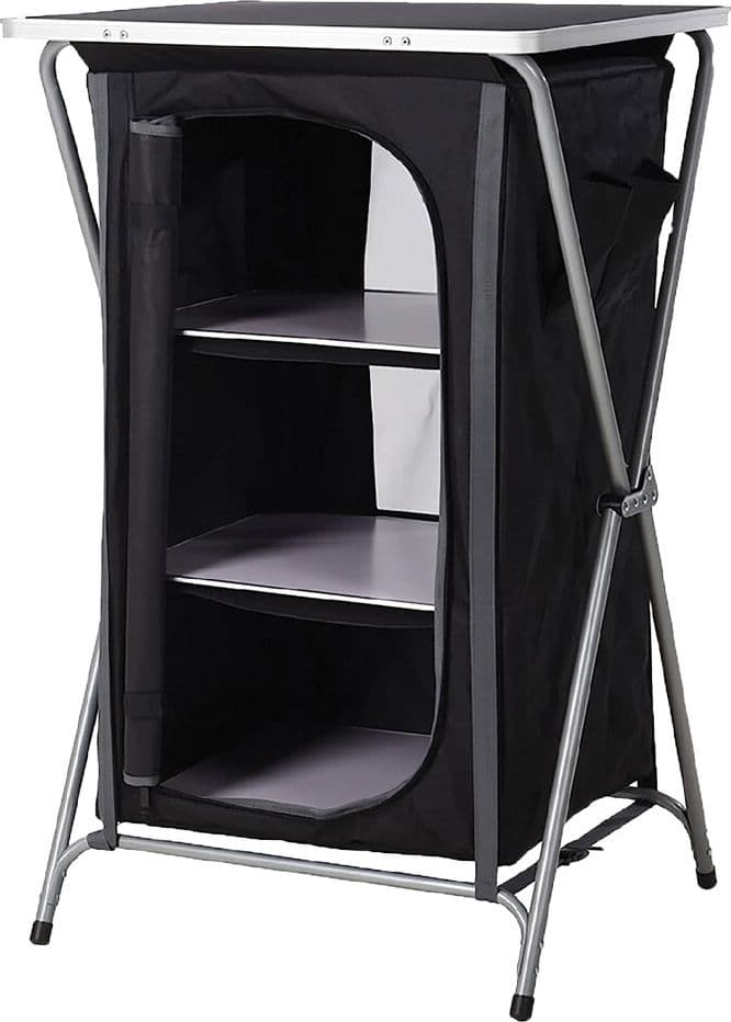 Mobile Tavolo per Campeggio (l X P X H) 60 X 53 X in Alluminio 97,5 cm - 2