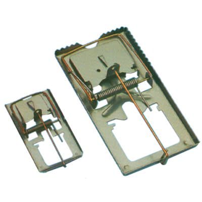 Trappola Topi a Scatto Acciaio 90 x 170 mm 10 Pezzi - 2
