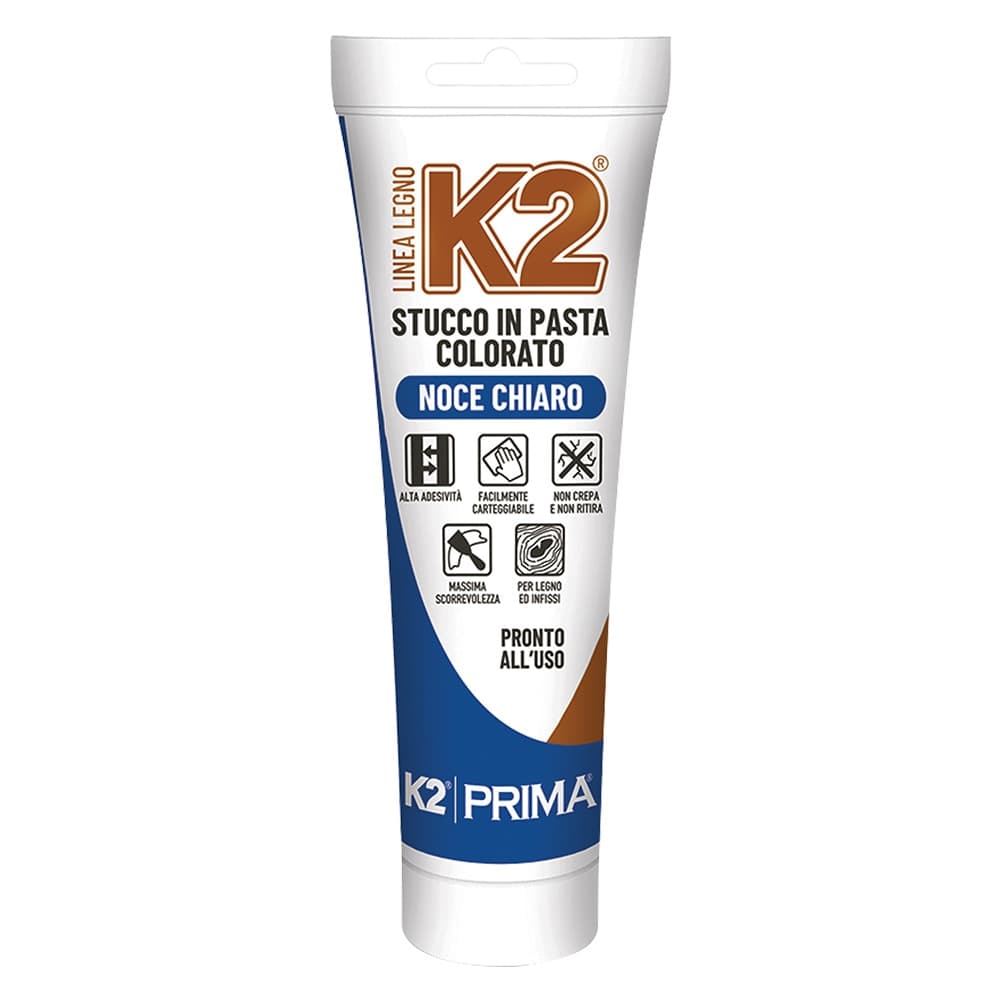 Stucco in Pasta Colorato K2 K2 Bianco 150 ml