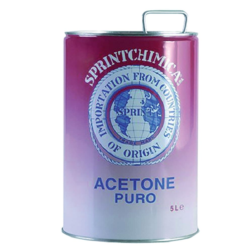 Acetone Puro Sprintchimica 4 Pezzi 5 Lt