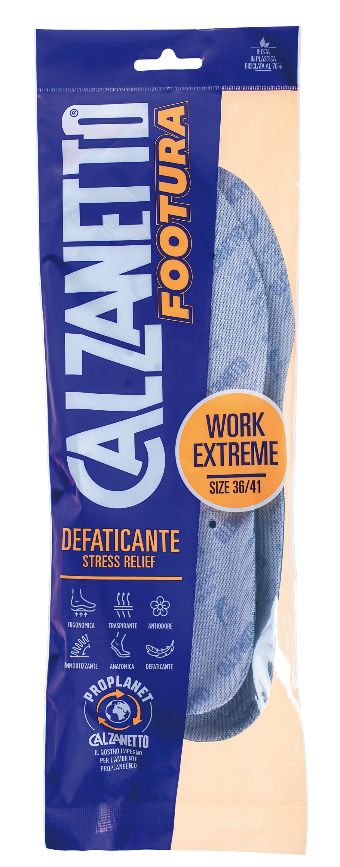 Solette Work Extreme Defaticante Donna Misura 36 40 Calzanetto - 2