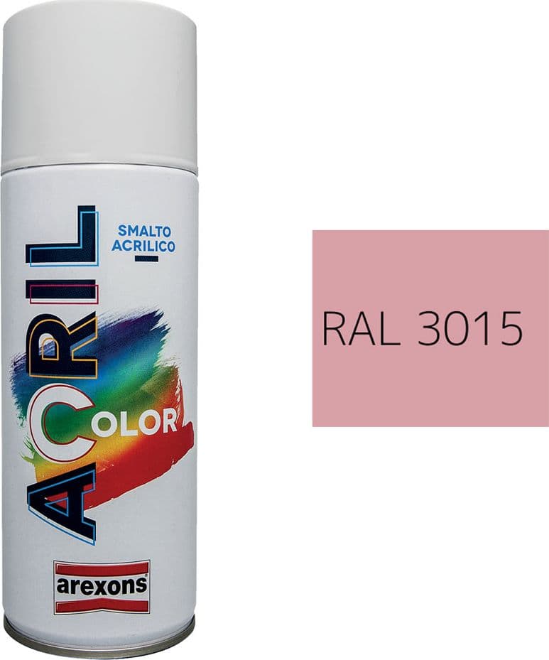 Smalto Spray Acrilico Ral 3015 Arexons Rosa Chiaro