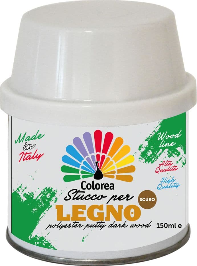 Stucco per Colorea Legno Scuro 150 ml - 2