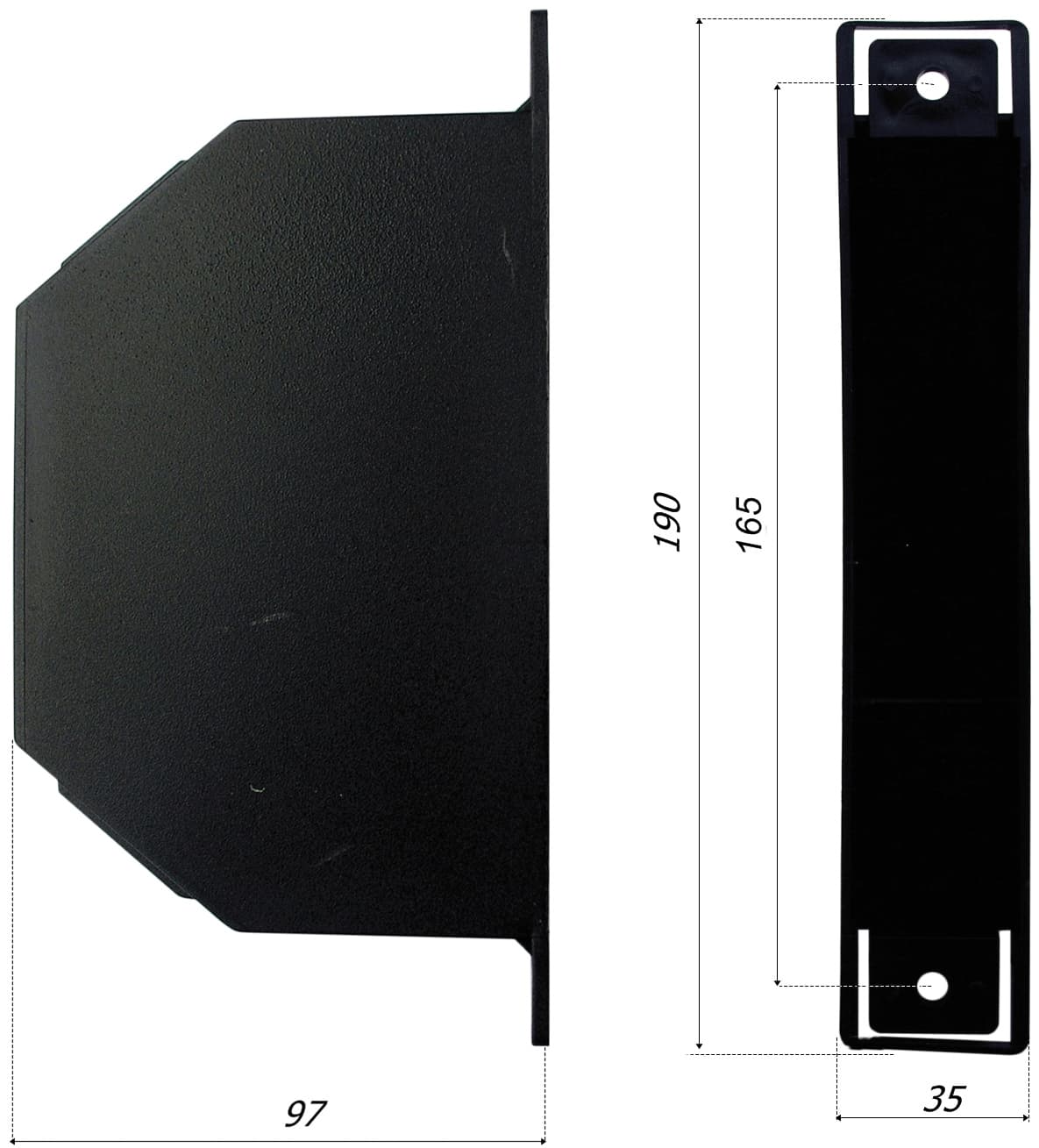 Cassetta Custodia per Avvolgitori Semincasso M 6 8 Interasse Mm 165 - 2