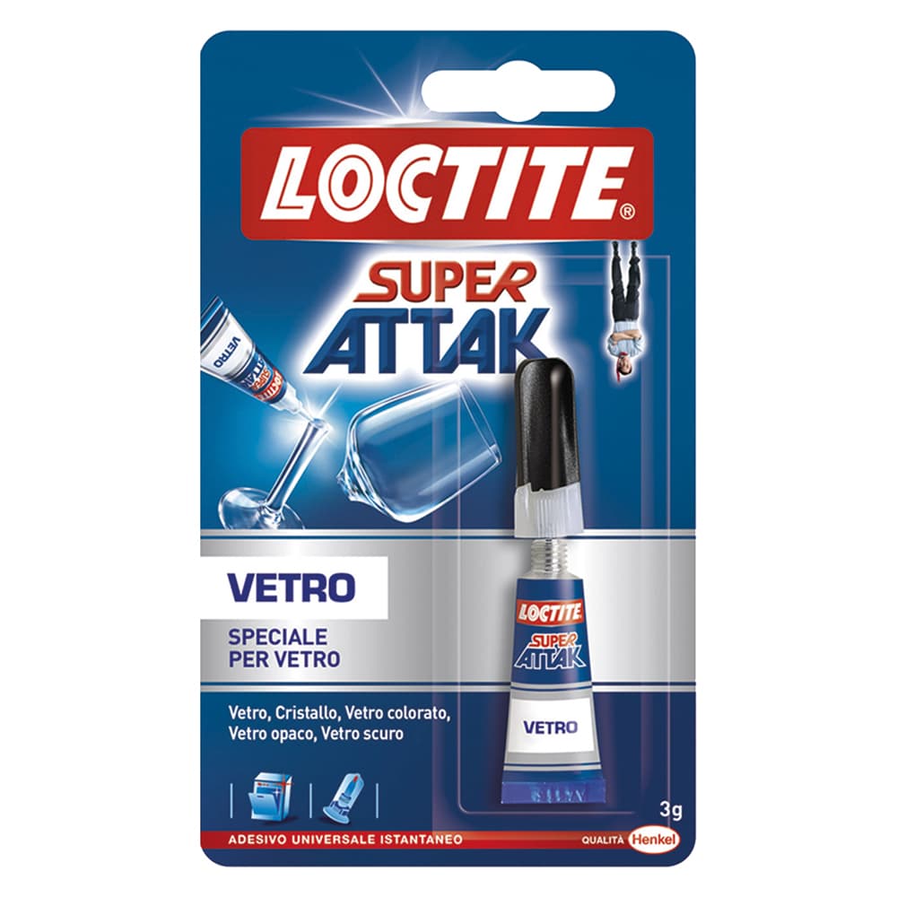 Super Attak Loctite Vetro 24 Pezzi 3 gr - 2