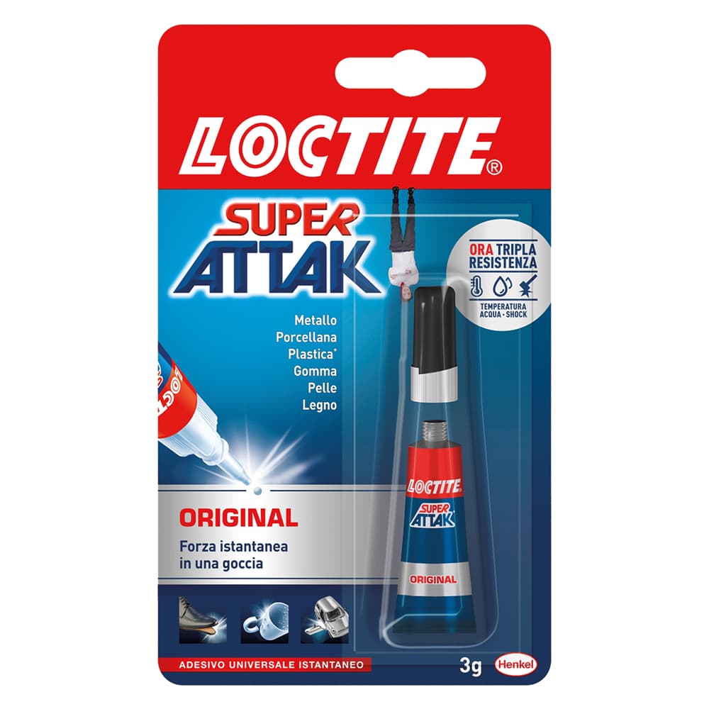 Super Attak Loctite Original 24 Pezzi 3 gr - 2