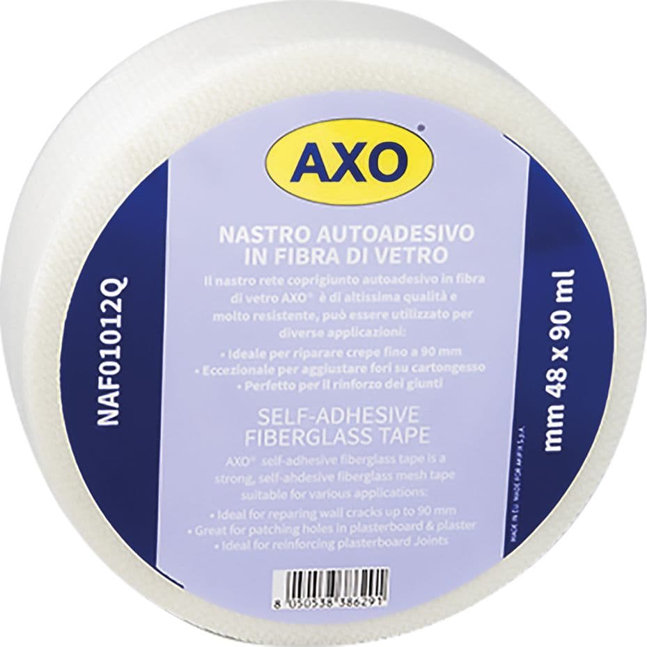 Nastro a Rete Rinforzo Giunti in Fibra di Axo Vetro X 48 mm 90 Mt - 2