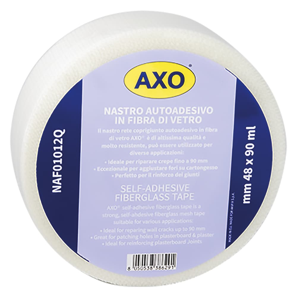 Nastro a Rete Rinforzo Giunti in Fibra di Axo Vetro x 48 mm 90 mt - 2