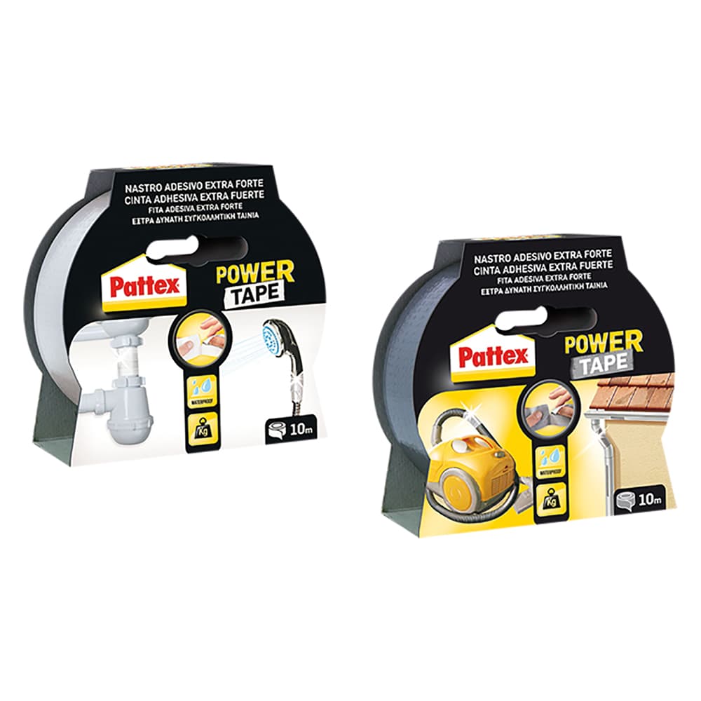 Nastro Telato x Pattex Pattex Colore Bianco 50 mm 10 mt - 2