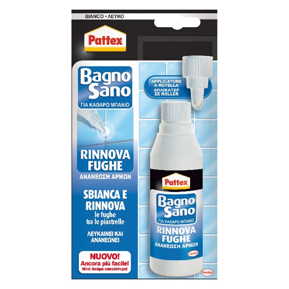 Pattex Rinnova Fughe Pattex Bianco 12 Pezzi 125 ml - 2