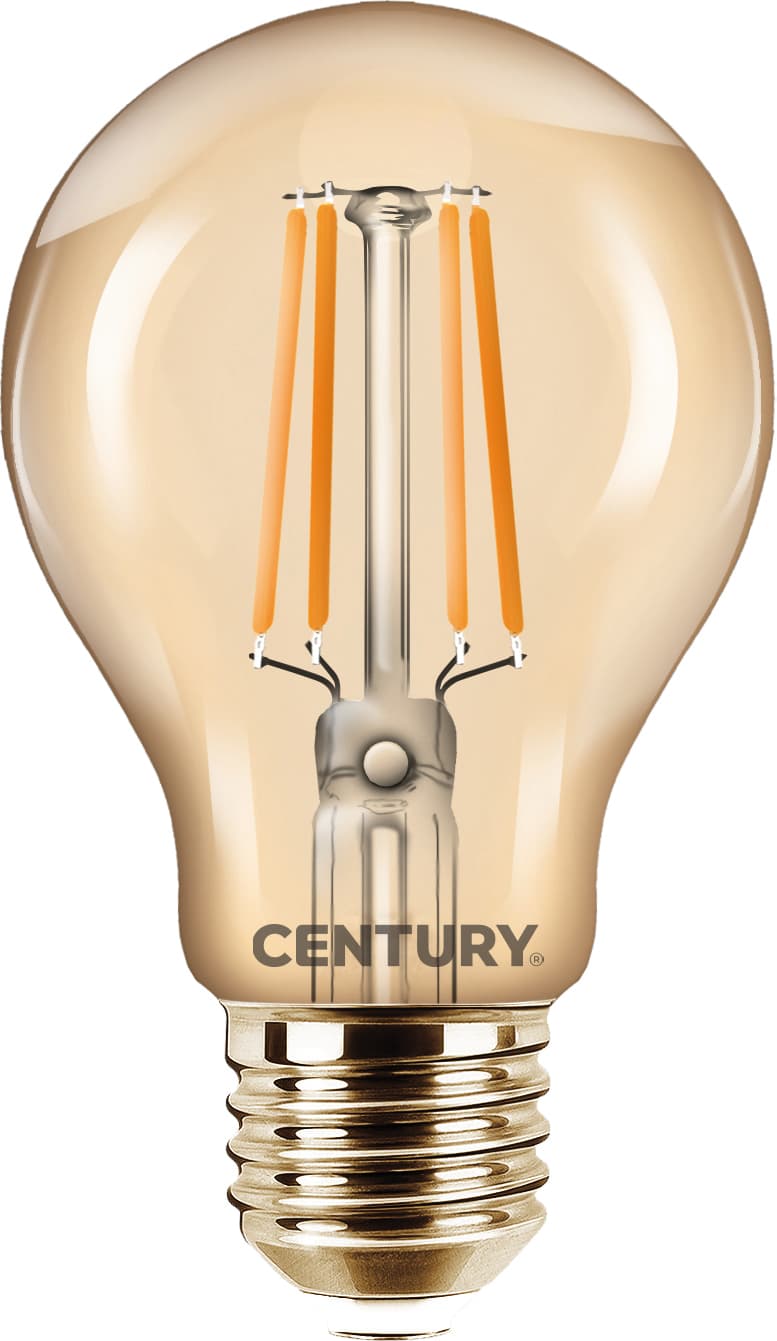 Lampada a Filamento LED Epoca Goccia E27 Luce Calda 8 W 806 Lumen 10 Pezzi - 2