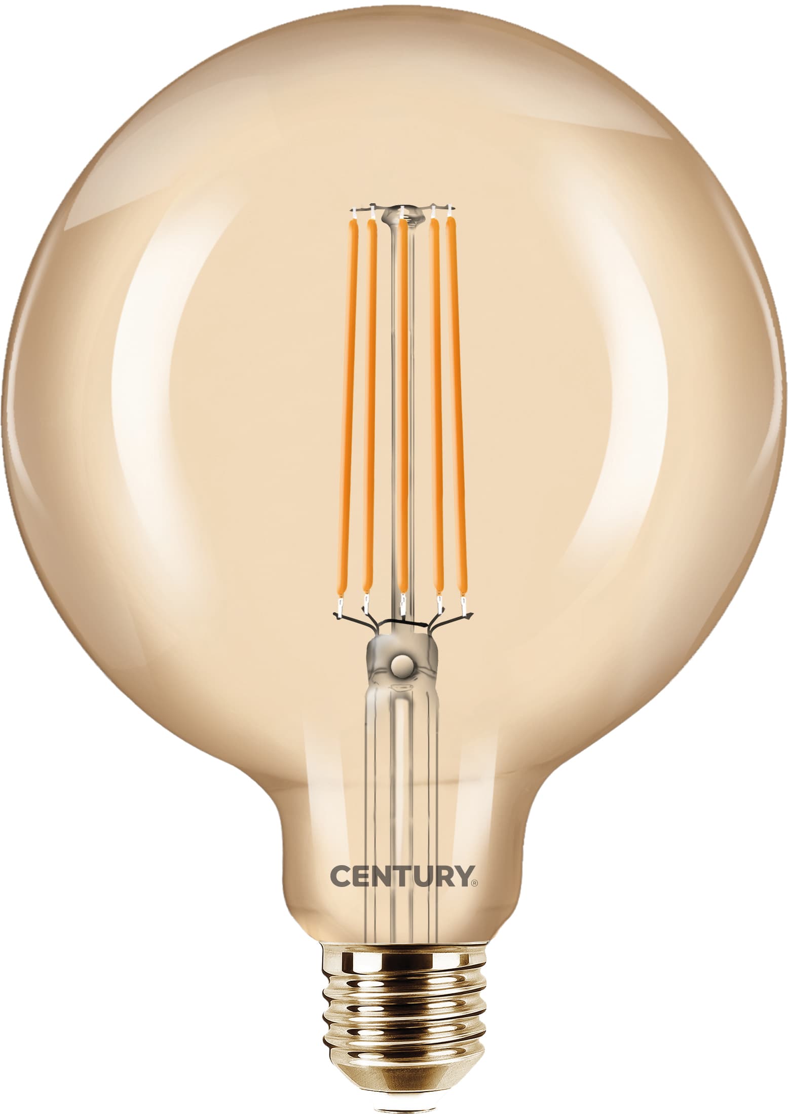 Lampada a Filamento LED Epoca Globo E27 Luce Calda 8 W 806 Lumen 5 Pezzi - 2