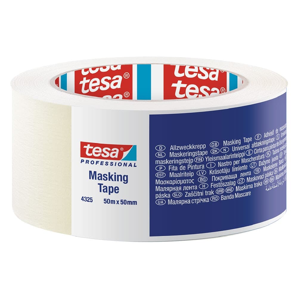 Nastro per Mascheratura Universale X Tesa 4325 36 Pezzi 50 mm 50 Mt