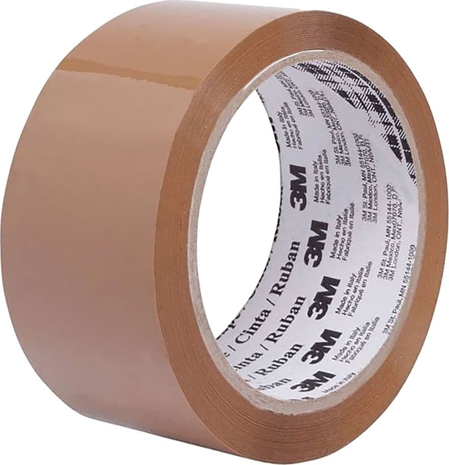 Nastro per Imballaggio X Avana 3m 3m 36 Pezzi 48 mm 66 Mt