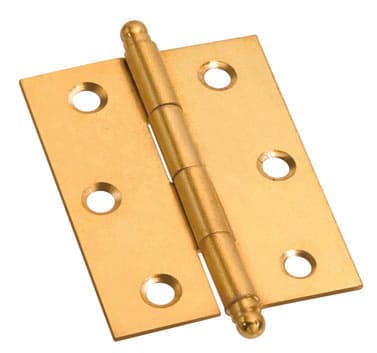 Cerniera con Perno Sfilabile in Ottone Mm 60 x 50 24 Pezzi - 2