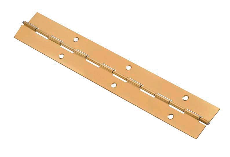 Cerniera a Metraggio Ferro Ottonato Lunghezza M 2 2 00 Metri - 2