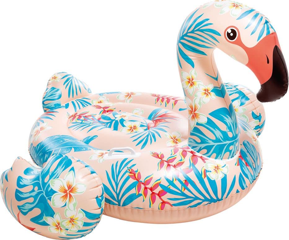 Cavalcabile Gonfiabile Intex Fenicottero Tropicale 142 X 137 X 97 cm - 2