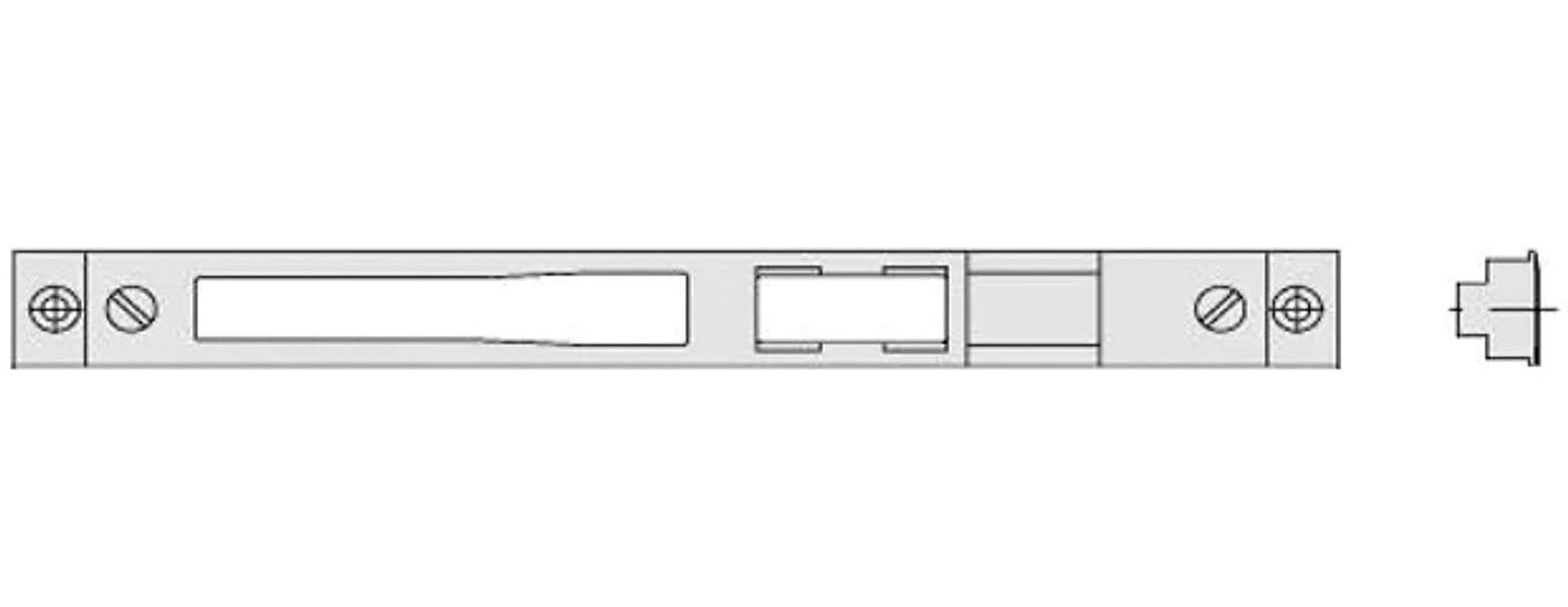 Contropiastra Regolabile per Serrature Art. 06463 mm 230 x 30 5 Cisa - 2