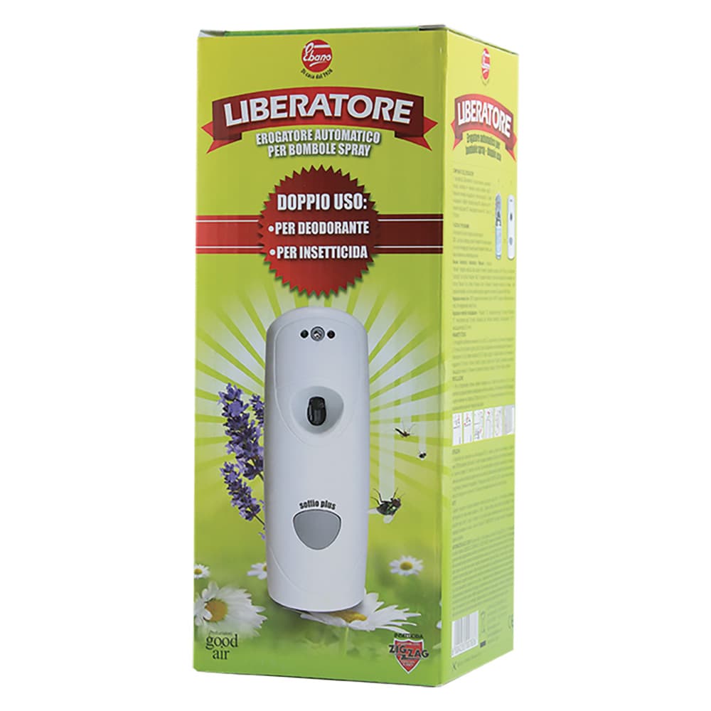 Erogatore Bombolette Spray per Ambienti Interni Zig Zag Liberatore - 2