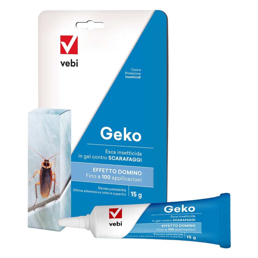 Esca Insetticida per Scarafaggi Geko Tubetto Vebi 15 gr - 2