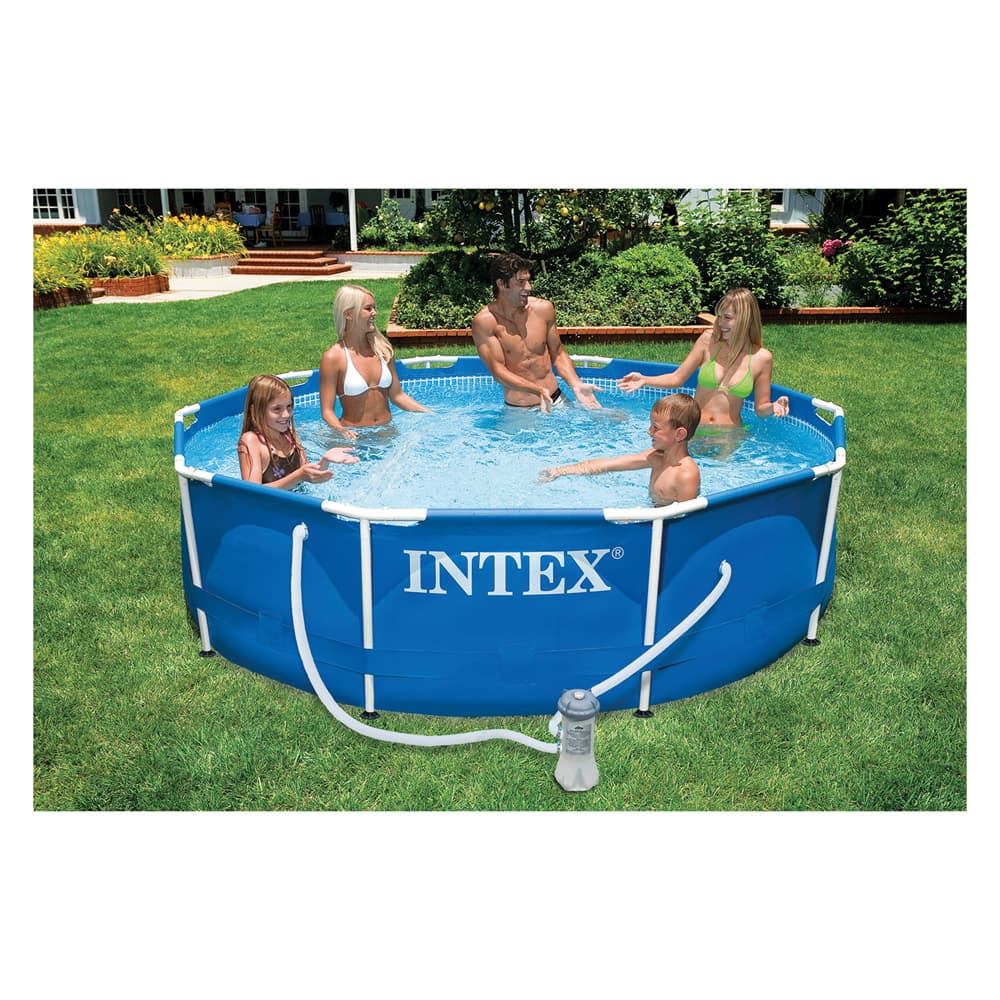 Piscina con Telaio Intex Linea Frame 4485LT Pompa 1250 L H Codice 613606 - 2