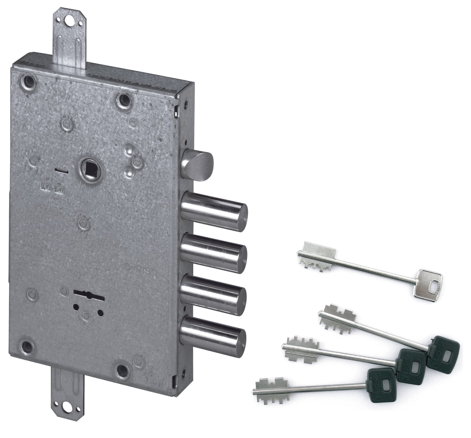 Serratura Porte Blindate Appl. D M 4M+S Trip. Art. 57515.68 E.68 Cisa - 2