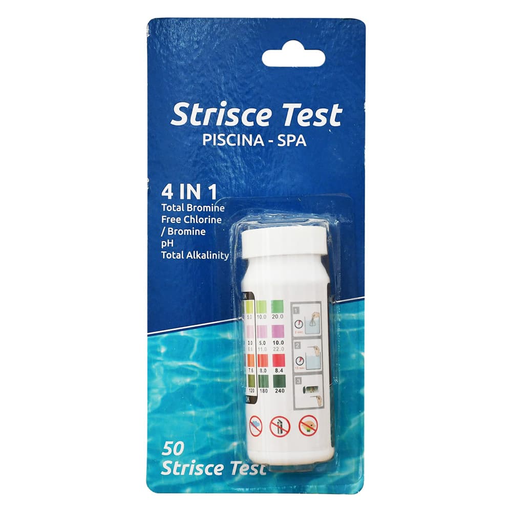 Strisce Test Acqua 4 in 1 50 Pezzi - 2