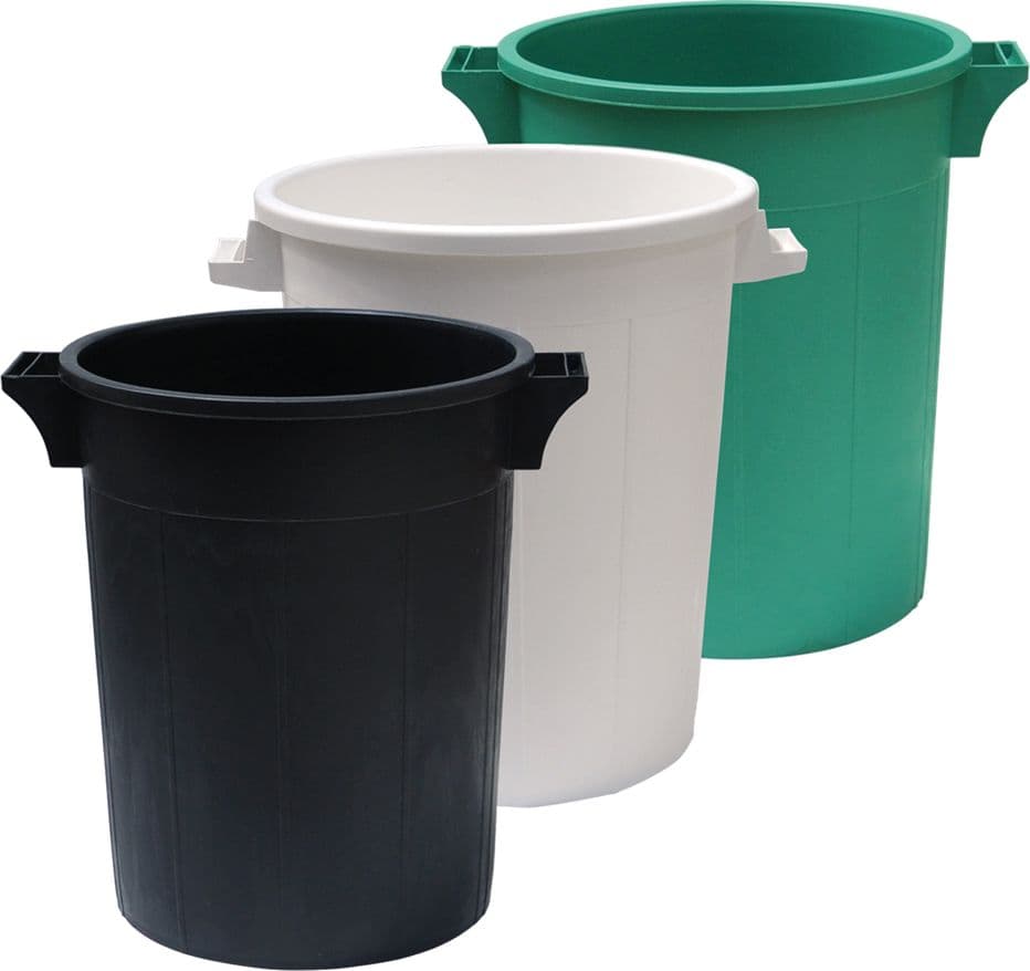 Bidone Immondizia Sovrapponibile X H Ics Verde in PVC 50 Lt Ø 41 49 cm - 2