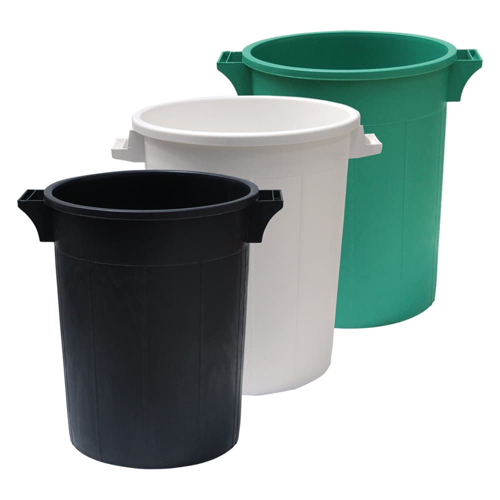 Bidone Immondizia Sovrapponibile x H Ics Verde 50 lt Ø 41 49 cm - 2
