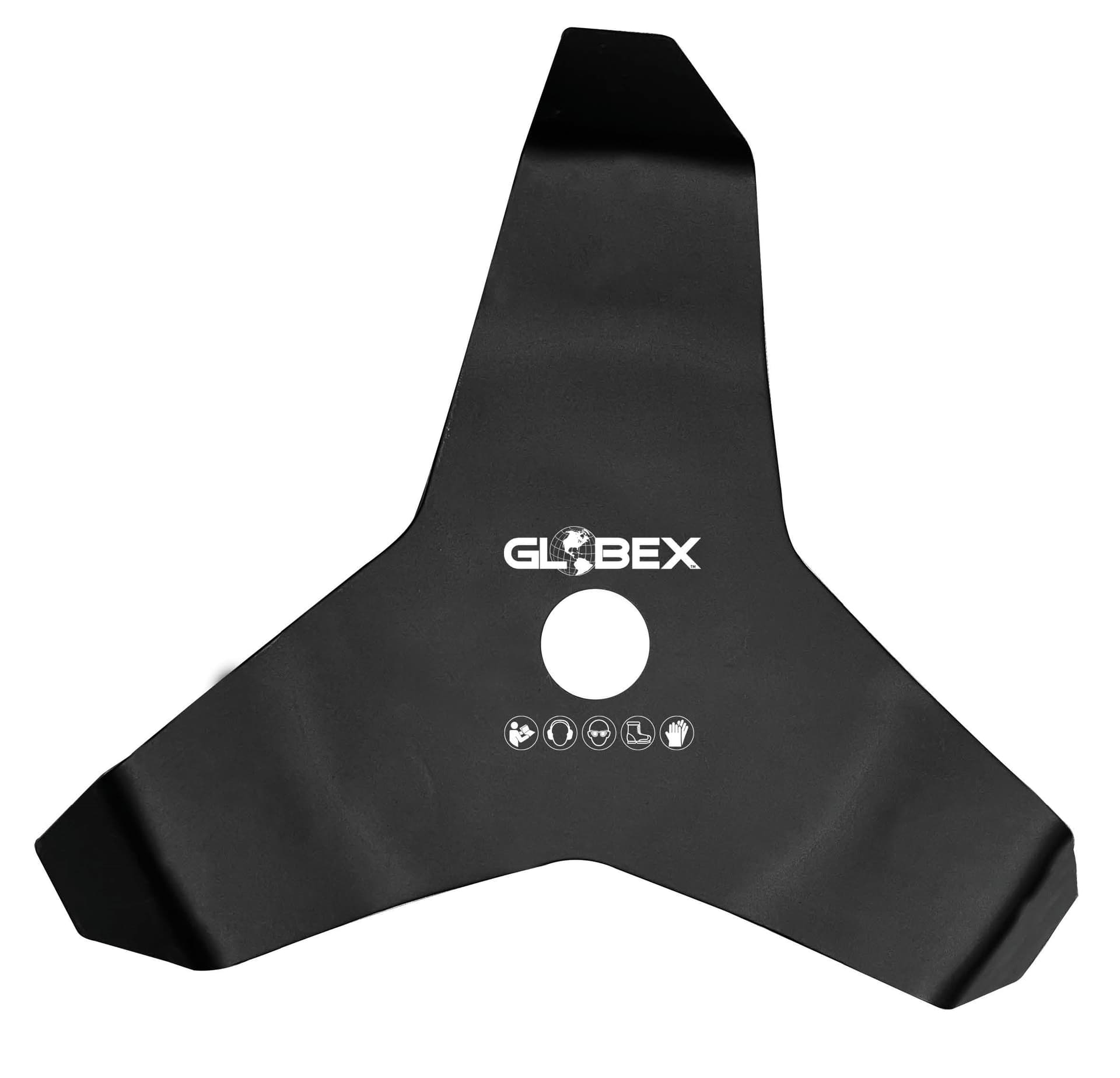 Disco in Acciaio Ricurvo a 3 Denti per Decespugliatore Ø Mm 300 Globex - 2