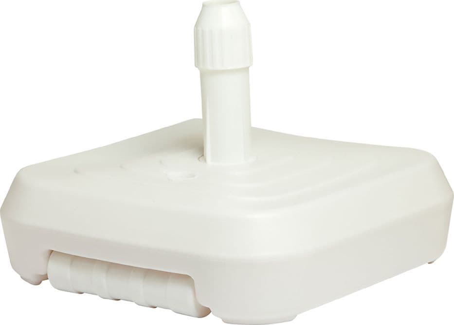 Base Plastica per Ombrellone con Ruote 60 X 60 Capacitøe in PVC 50 Lt - 2