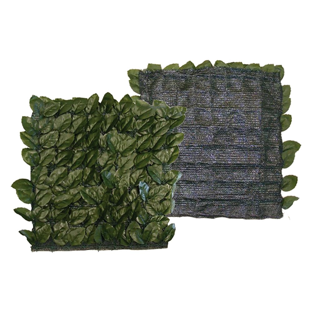 Siepe Artificiale Lif Foglie di Lauro con Rete 1,5 x 3 mt - 2