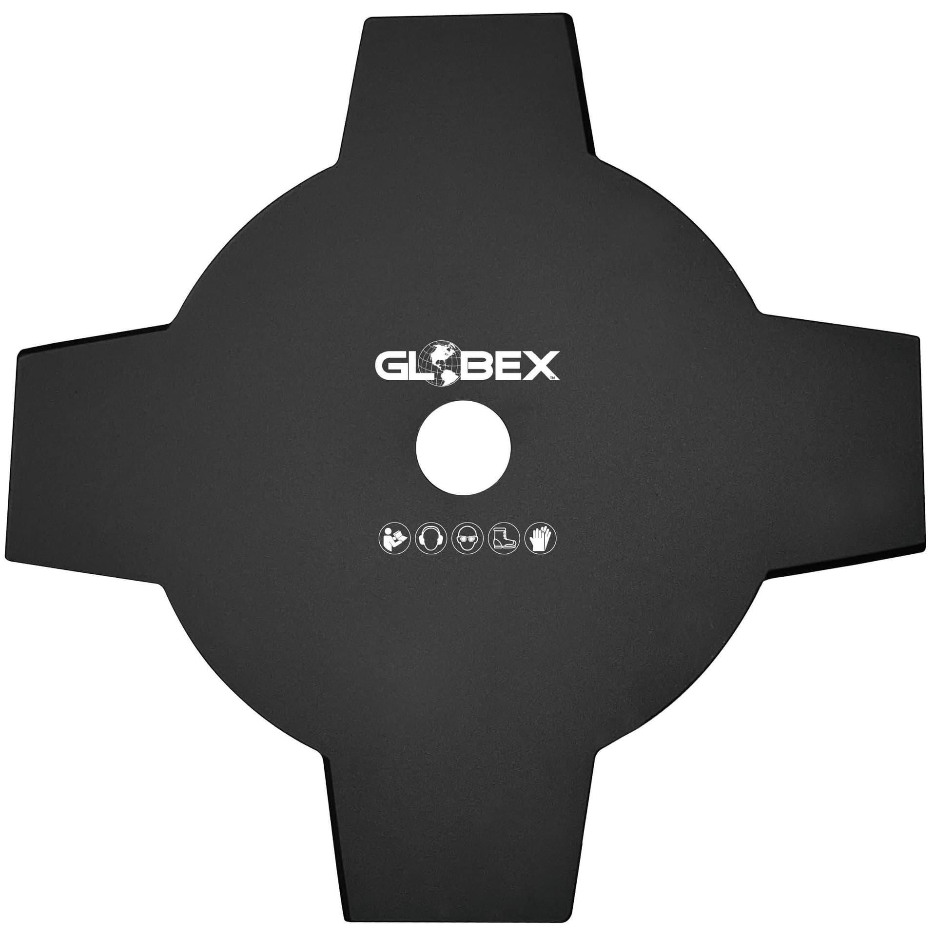 Disco in Acciaio a 4 Denti per Decespugliatore Ø Mm 255 Globex - 2