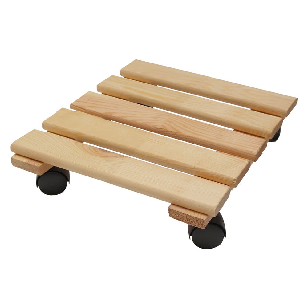 Pedana Sottovaso in Legno Colore Naturale 30 x 30 cm - 2