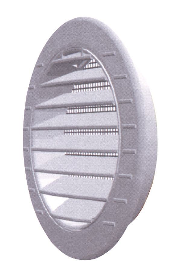 Griglia di Aerazione in Plastica con Rete Ø Mm 145 Imbocco Ø Mm 125 5 Pezzi - 2