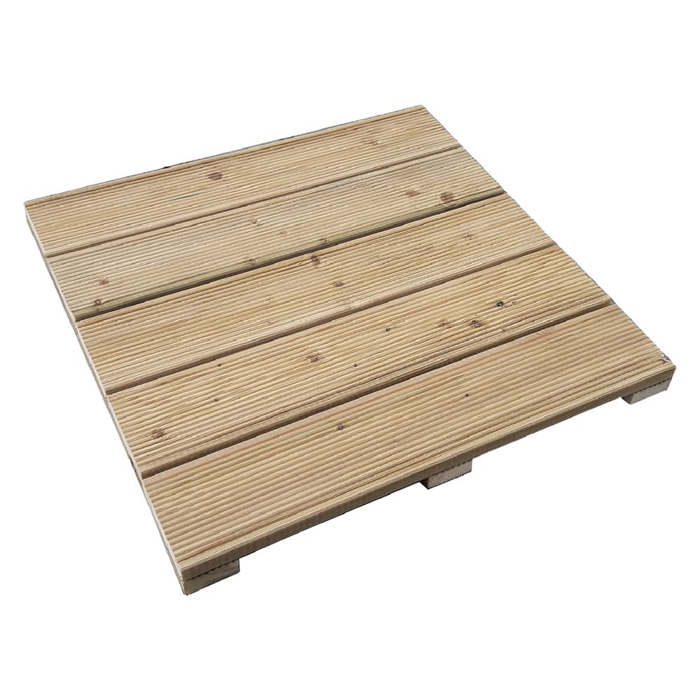 Pedana per Giardino in Legno 50 x 50 x 3,2 cm - 2