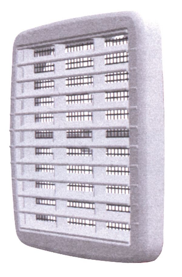 Griglia di Aerazione in Plastica con Rete Mm 210 x 210 3 Pezzi - 2