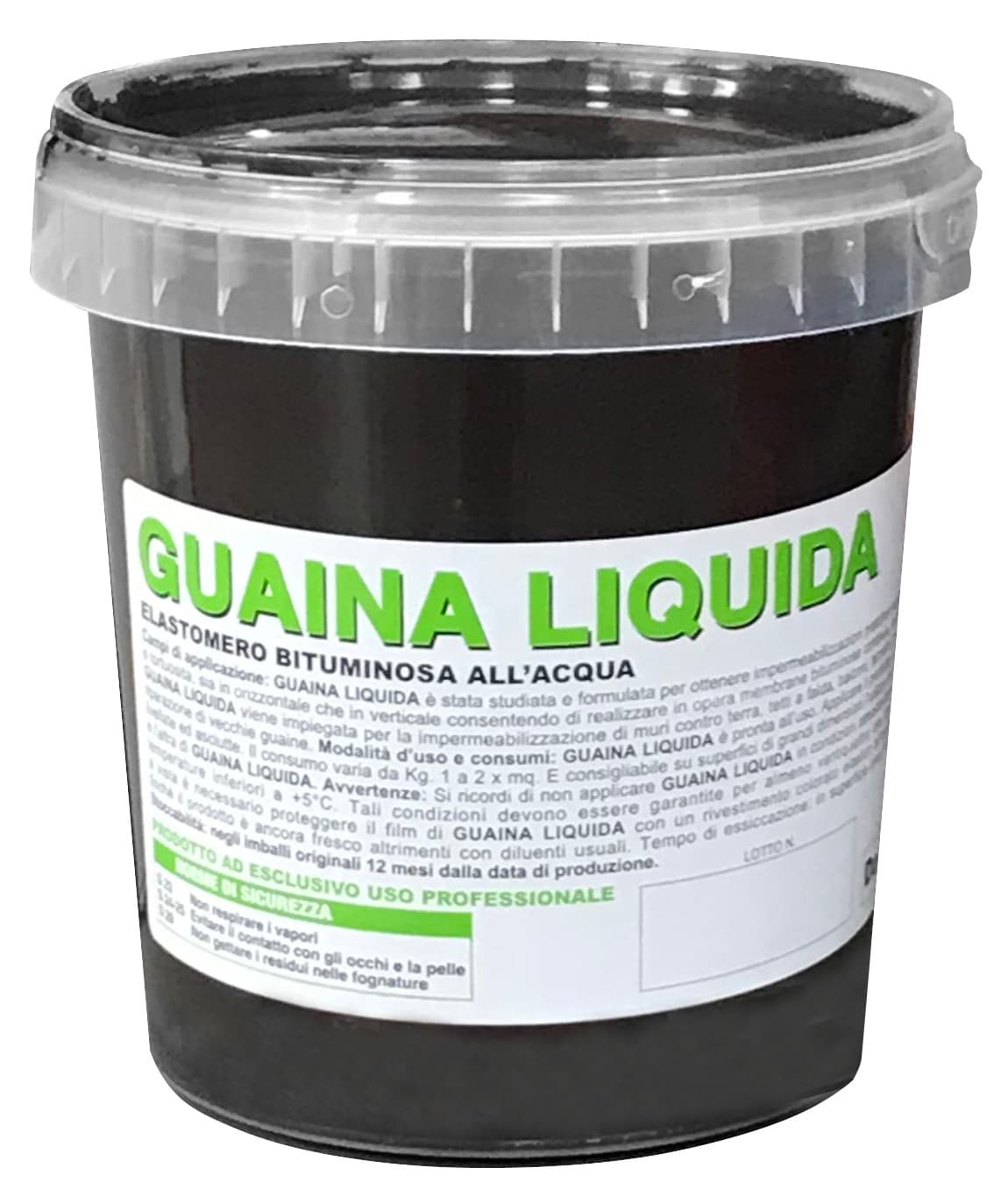 Guaina Liquida Vodipren 90 Nera Kg 1 - 2