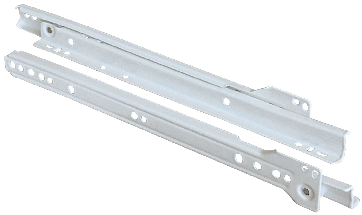 Guide per Cassetti con Fermo Colore Bianco Cm 50 25.00 Coppie - 2