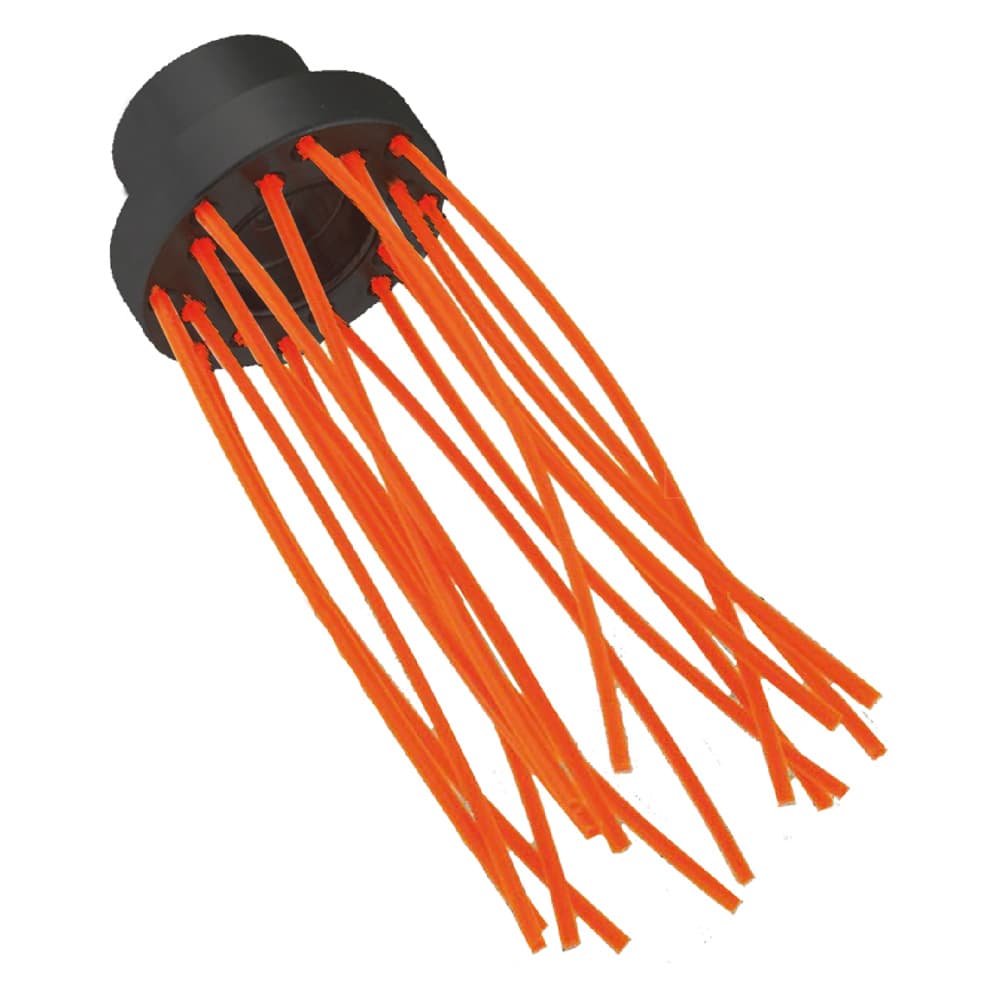 Spazzola Multifilo Supporto Polimero 16 Fili Brush Pa Ø 80 mm - 2