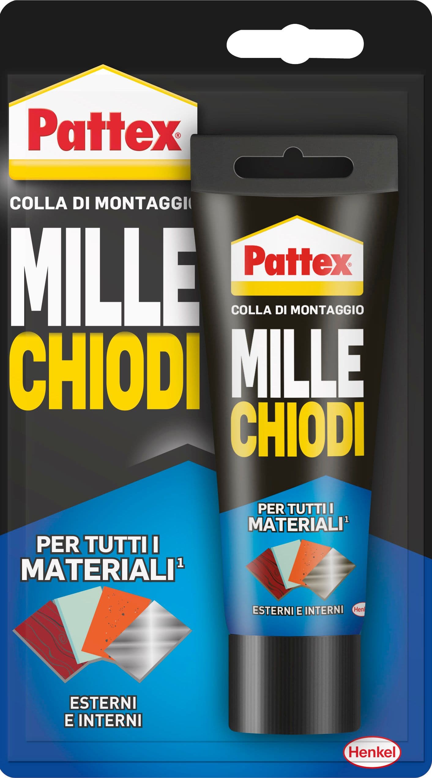 Colore La Pattex Mille Chiodi Resistente Acqua Gr. 100 Henkel - 2