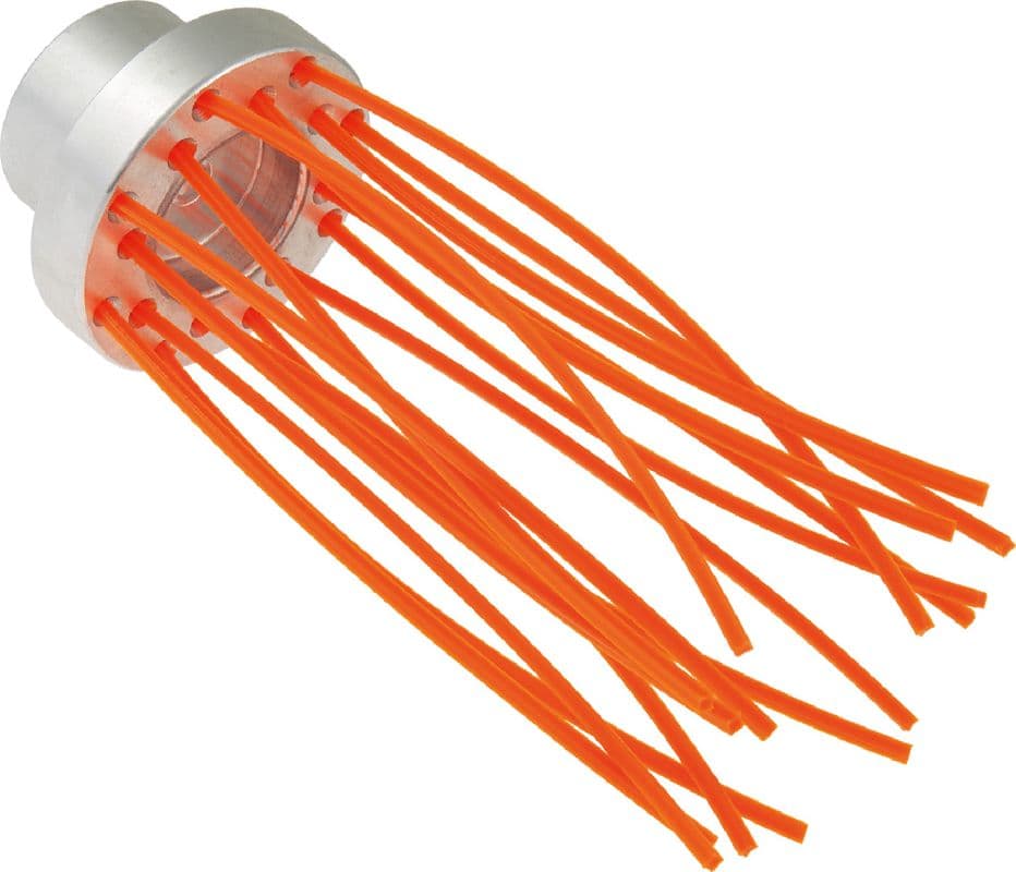 Spazzola Multifilo Supporto Brush Alluminio 16 Fili Ø 80 mm - 2