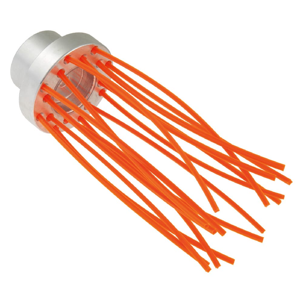 Spazzola Multifilo Supporto Brush Alluminio 16 Fili Ø 80 mm - 2