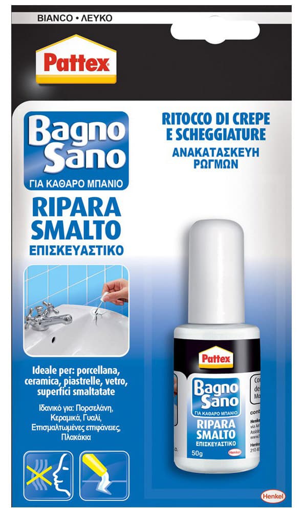 Ripara Smalto Pattex Bagno Sano Gr. 50 Henkel - 2