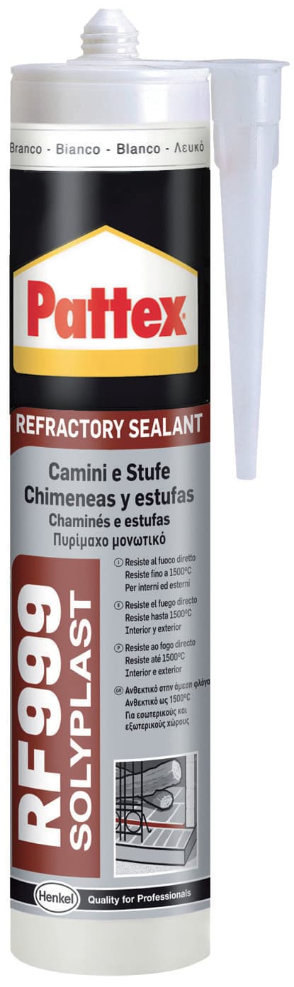 Sigillante Refrattario Pattex RF999 Ml. 310 Grigio Henkel - 2