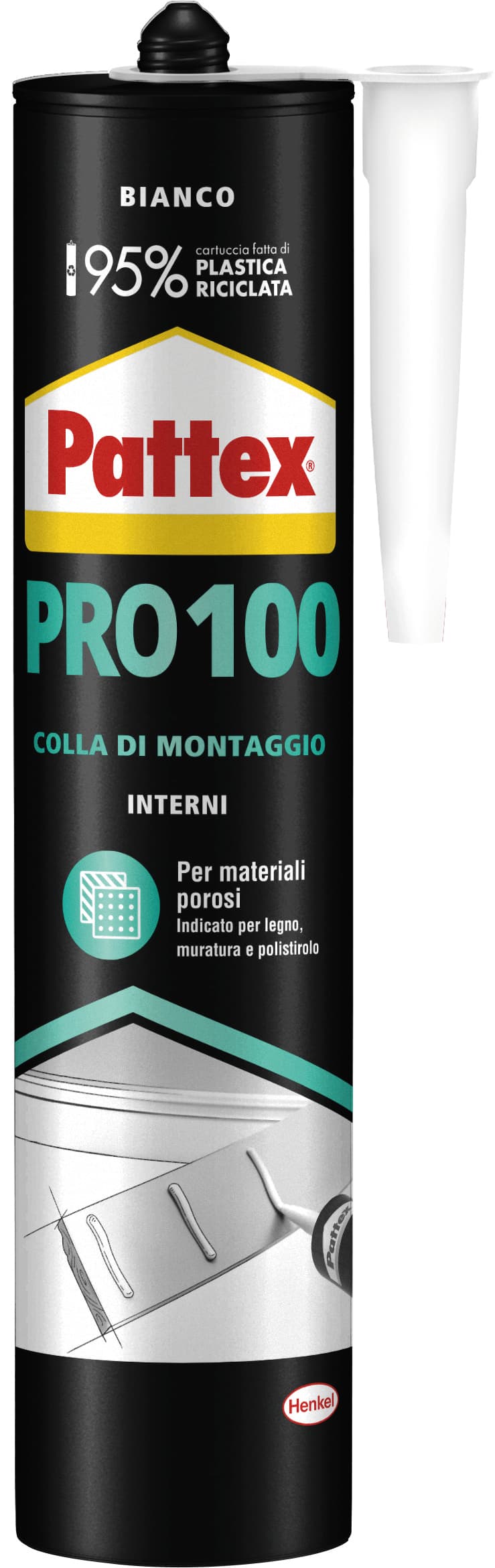 Colore La di Montaggio Pattex Pro 100 Gr. 400 Henkel - 2