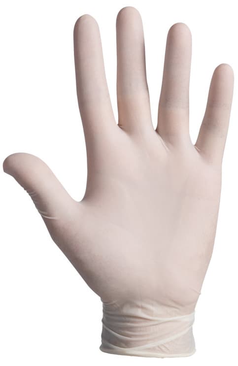 Guanti Monouso in Lattice Sensitive CF.100 Pezzi. Colore Bianco Tg. 6 5 7 - 2