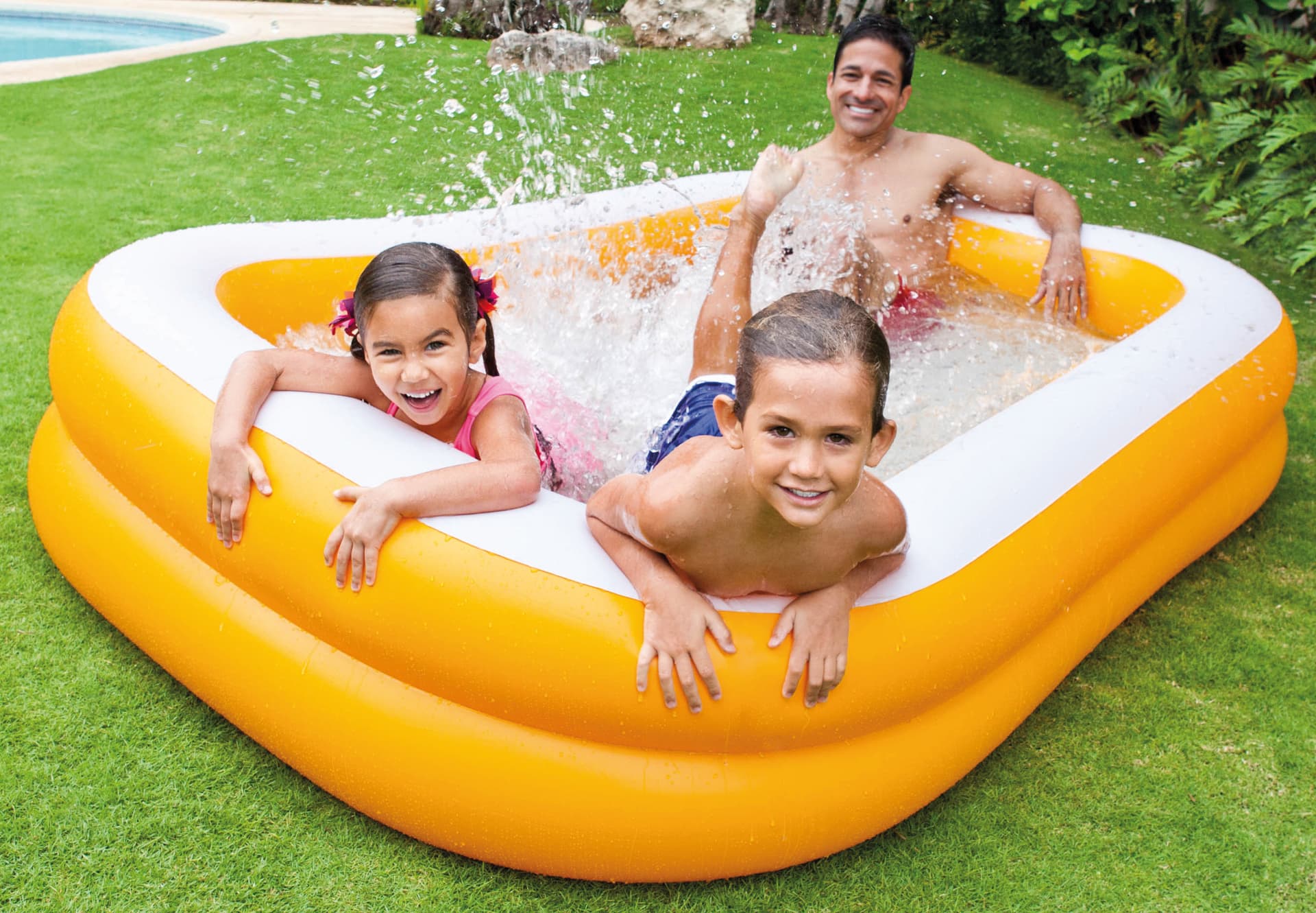 Piscina Gonfiabile Family Cm 229 x 152X48 H (L 600) Intex - 2